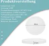 Product information and dimensions for a ceiling light. Produktbild-Vorschau