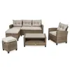 A patio furniture set is displayed against a white background. Náhľad obrázku produktu