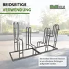Fahrradständer für 4 Fahrräder höhenversetzt 140 x 75,5 cm Produktbild-Vorschau 3