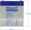 Ultracell UL4-12 12V 4Ah Bleiakku AGM Blei Gel Akku Produktbild-Vorschau 5