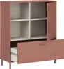Kommode >MILLES< in Terrakotta - 103,9x124,8x41,5cm Produktbild-Vorschau 3