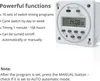 12 V 16 A Digitale Programmiersteckdose, 16 Programme, Produktbild-Vorschau 2