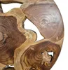 Wand-Deko aus Teakholz BAGIAN rund 40 cm Unikat Wandbild Produktbild-Vorschau 5