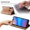 Huawei P20 Lite Hülle, LaimTop Retro Kunstledertasche TPU Produktbild-Vorschau 4