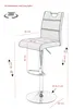 2er Set Barhocker Miranda Kunstleder Grau, 360° drehbar, Produktbild-Vorschau 7