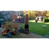 Rengo Corten Stahl Rost Terrassen ofen Garten Kamin Feuer Produktbild-Vorschau 5