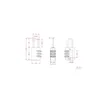 InLine® Zahlenschloss, mit 3-fach Zahlenkombination Produktbild-Vorschau 2