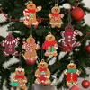 12pcs Christmas Ornaments Lebkuchenmann Weihnachtsschmuck Produktbild-Vorschau 3