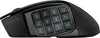 A black gaming mouse with a keypad on the side is shown from a side angle against a white background. Produktbild-Vorschau