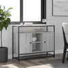 vidaXL Kredens szary Sonoma 100x35x80 cm Materiał Podgląd zdjęcia produktu 1