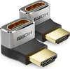 deleyCON 2 Stück HDMI Adapter Kupplung Verbinder 270° Produktbild-Vorschau 1