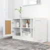 vidaXL Sideboard Weiß 120x30,5x70 cm Holzwerkstoff Produktbild-Vorschau 3