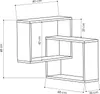 Skye Decor, Ring - Sonoma Oak, Wandregale, Sonoma-Eiche, 68 Produktbild-Vorschau 4