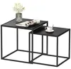 Table basse 839-563V00BK, table basse, table pliante, set Voir les images du produit 11