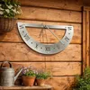 DanDiBo Cadran solaire de jardin en acier inoxydable mural Voir les images du produit 3