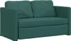 vidaXL Bodensofa mit Schlaffunktion Dunkelgrün 112x174x55 Produktbild-Vorschau 4