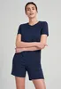 Schiesser Damen T-Shirt Gr. 40  blau Produktbild-Vorschau 9