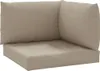 vidaXL Vankúš na paletu 3-dielny Taupe Oxford Fabric Náhľad obrázku produktu 1