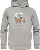 Mr. & Mrs. Panda Organic Hoodie Pinguin & Maus Wanderer Produktbild-Vorschau 1