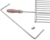 Détail de construction – DEOS Grille de cuisson réglable en acier inoxydable 60–70 × 37 cm avec poi… Voir les images du produit