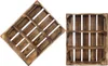 4er Set geflammte/gebrannte Kiste flach mit 3 Fächern 50cm Produktbild-Vorschau 7