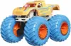A toy monster truck with large blue tires and an orange rim, on a white background. Náhľad obrázku produktu