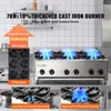 SucceBuy Cucina commerciale a gas con 6 bruciatori, 42 kW, Anteprima dell’immagine prodotto 2