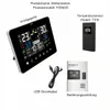 LCD Funk-Wetterstation mit Außensenor, Großes Touchscreen Produktbild-Vorschau 10