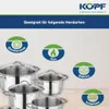KOPF Topfset Induktion Clara 8-teilig | Kochtopf-Set für Produktbild-Vorschau 4