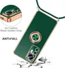 Coque En Plastique Pour Xiaomi 12T Pro Vert-Or Avec Lanyard Voir les images du produit 2