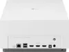 The back panel of a white LG projector. Voir les images du produit