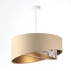 SANDERLING lampada a sospensione beige/oro Anteprima dell’immagine prodotto 3