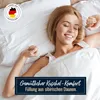 Kopfkissen Daunenkissen sibirische Daunen 500g weich 80x80 Produktbild-Vorschau 3