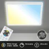 LED Panel Dimmbar Fernbedienung Ultraflach CCT 18W weiß Produktbild-Vorschau 2