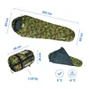 Spacák Acra Masker-M maskáčový, mumie Voir les images du produit 2