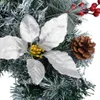 vidaXL Guirlande de Noël avec lumières LED Vert 2,7 m PVC Voir les images du produit 11