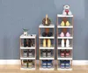 4er Pack Zusammenklappbares Schuhregal aus PP, Produktbild-Vorschau 10