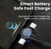 Cavo USB 3 in 1 tipo-C+micro+iPhone cavo di ricarica per Anteprima dell’immagine prodotto 6