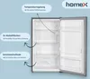 homeX Kühlschrank ohne Gefrierfach, Vollraumkühlschrank Produktbild-Vorschau 2