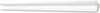 A white decorative molding profile on a white background. Produktbild-Vorschau