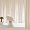 sweeek - Drehsessel 180° mit Baumwollbezug - Beige Produktbild-Vorschau 6