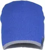 Planam Strickmütze 2-farbig, Universalgröße kornblau/zink Produktbild-Vorschau 1