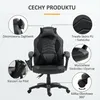 Fotel biurowy HOMCOM z funkcją masażu i 6 punktami Podgląd zdjęcia produktu 7