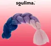 Soulima 23577 Vlasy Kanelové syntetické Copánky ombre Náhled obrázku produktu 7
