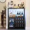 Weinschrank Barschrank mit Glashalter & Flaschenablage  mit Produktbild-Vorschau 7