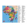 Map Of Africa 70 Pc Geography Puzzle – Lingua: Inglese Anteprima dell’immagine prodotto 2