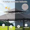 GOPLUS Grillpavillon, Grill Pavillon Doppeldach mit 2 Produktbild-Vorschau 3