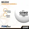GEWO Tischtennis Set Family & Friends– 4 Schläger, 8 Bälle, Produktbild-Vorschau 5