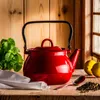Emajlo Olkusz | Czajnik emaliowany 2,5 l – Czerwony gładki Podgląd zdjęcia produktu 7