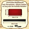 Rotlicht-Therapiematte, 120 LEDs, 850+660+850 nm, für Hunde & Katzen Productafbeelding-voorbeeld
